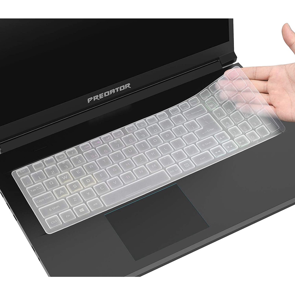 Cover Pelindung Keyboard Bahan Silikon Untuk Acer Predator Helios 300 PH315-52 / 53 / 54 PH317-53 / 54 15.6 17.3