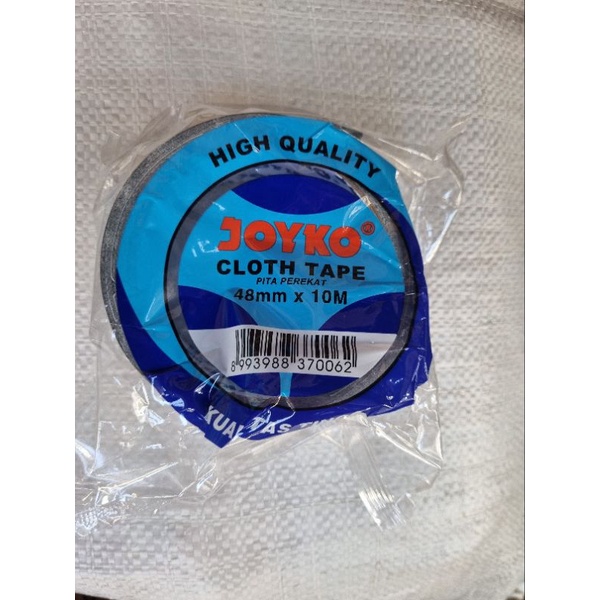 

Joyko Cloth Tape Lakban Hitam 2 inci(48mm)