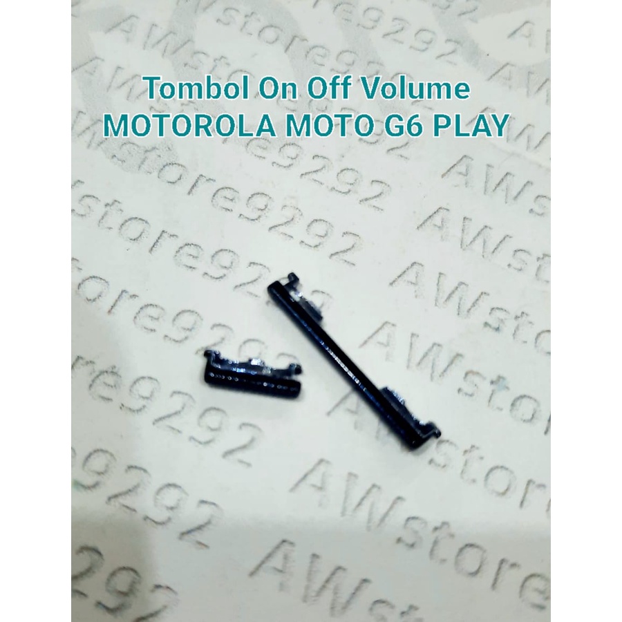 Tombol Power On Off dan Volume Luar MOTOROLA MOTO G6 PLAY / MOTO G 6 Play