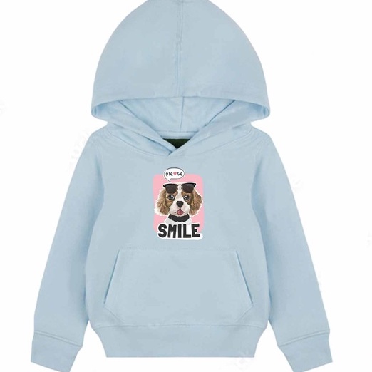 Hoodie Anak Pleasee Smile Sweater Pakaian Fleece M - XL