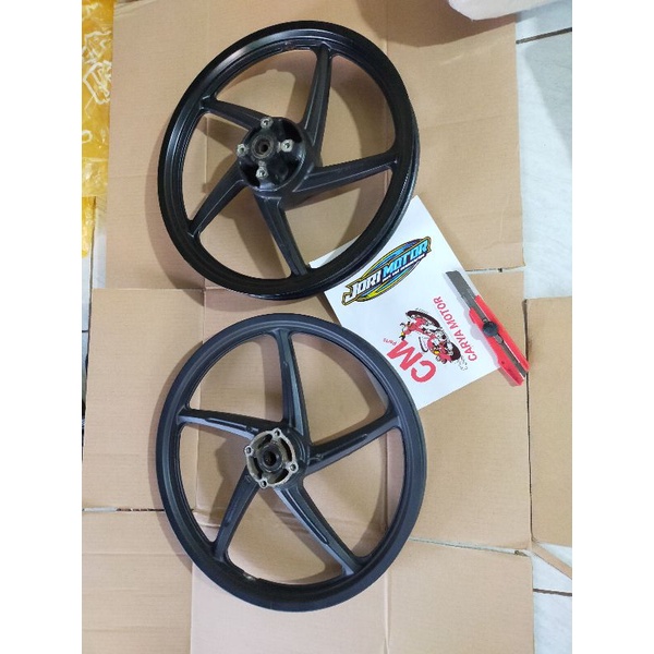 promo jual vleg resing standar depan belakang Honda Blade new 125 dobeldis DD asli ori c0p0tan motor