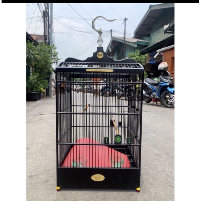 SANGKAR KANDANG KOTAK BNR BLACK DOFF HITAM NO 3