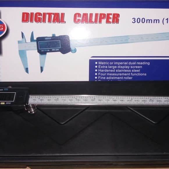 

Sigmat Digital Caliper 12" Jangka Sorong Elektrik 0 - 300 Mm