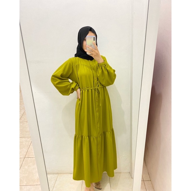 MIDI DRESS CLAUDYA (bisa req couplean anak)