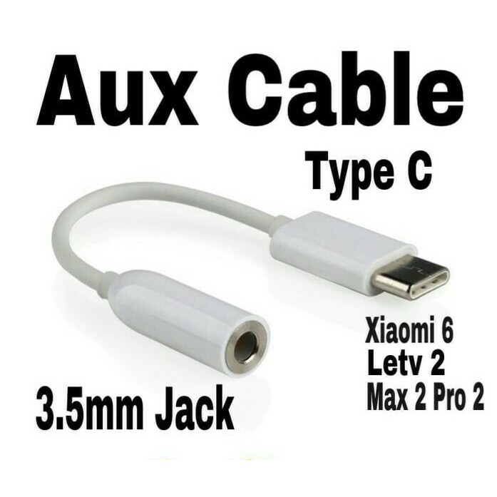 adaptor USB - C to 3.5mm / AUX Kabel Adapter Converter