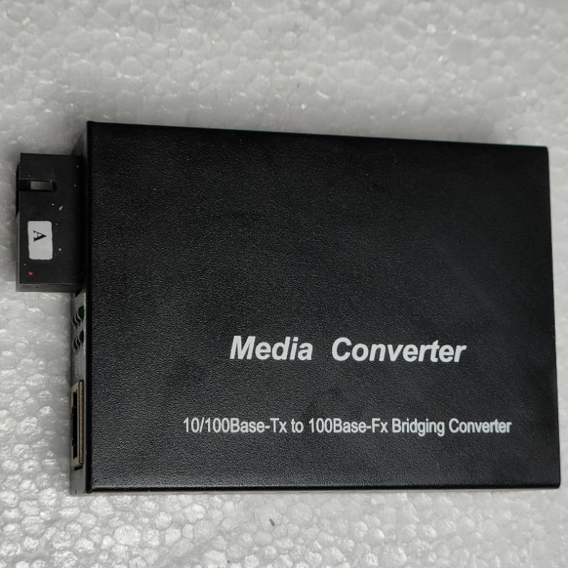 Media Converter 10/100Base-Fx Bridging Converter