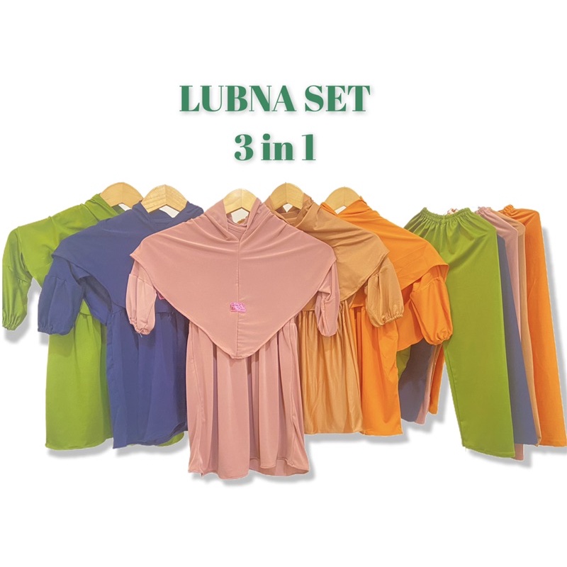 LUBNA SET ANAK 3in1