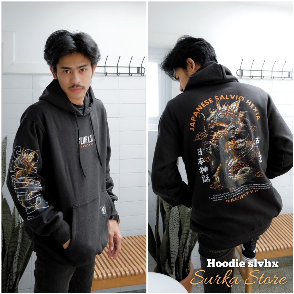 SWEATER HOODIE SALVIOHEXIA - HOODIE JAPANESE STYLE - SWEETER ORIGINAL SALVIO HEXIA - HOODIE SALVIO HEXIA