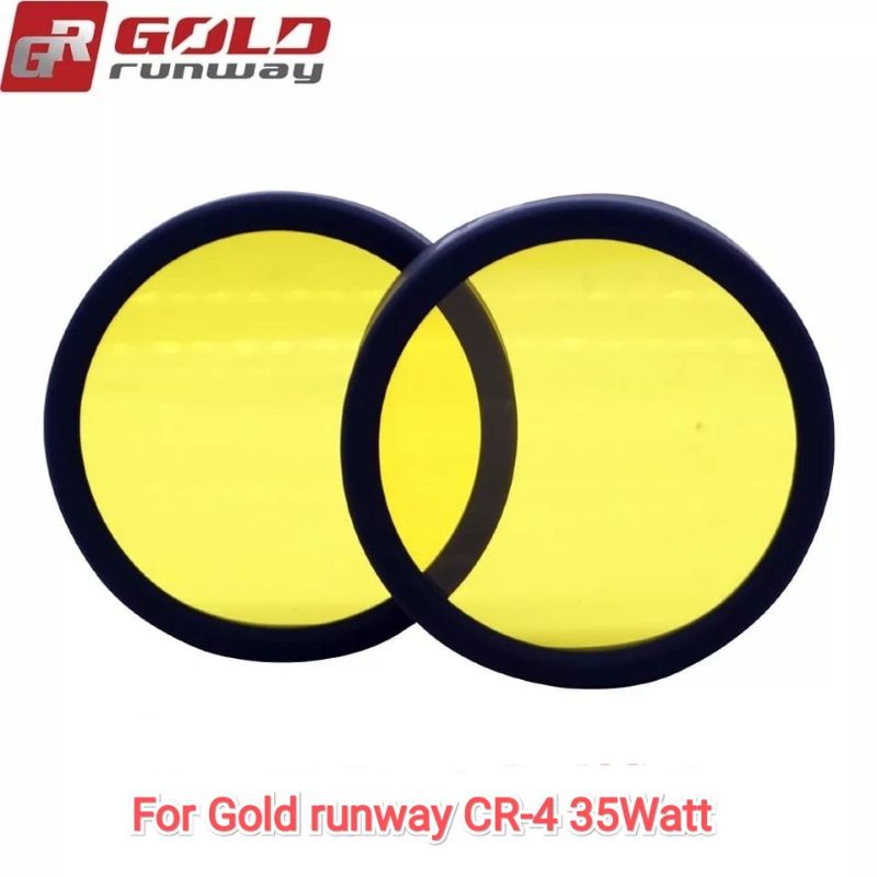 lensa kuning gold runway CR-4 35watt LENSA kabut