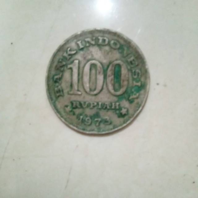 Uang kuno 100 rupiah, tahun 1973