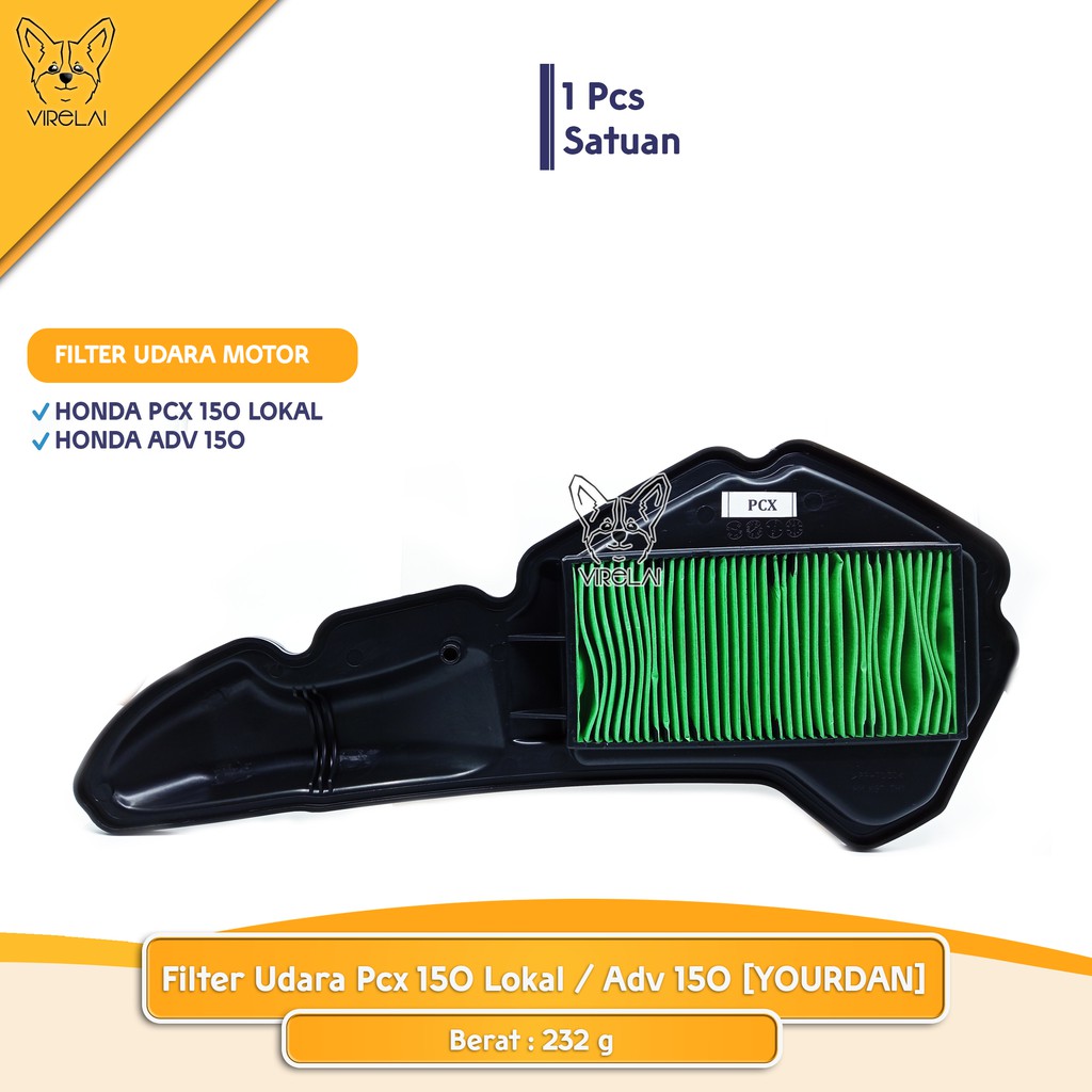 Filter Udara Pcx 150 Lokal / Adv 150 / Pcx 160 [YOURDAN]