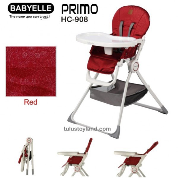 Babyelle Primo High Chair HC 908 Kursi Makan Anak Baby elle