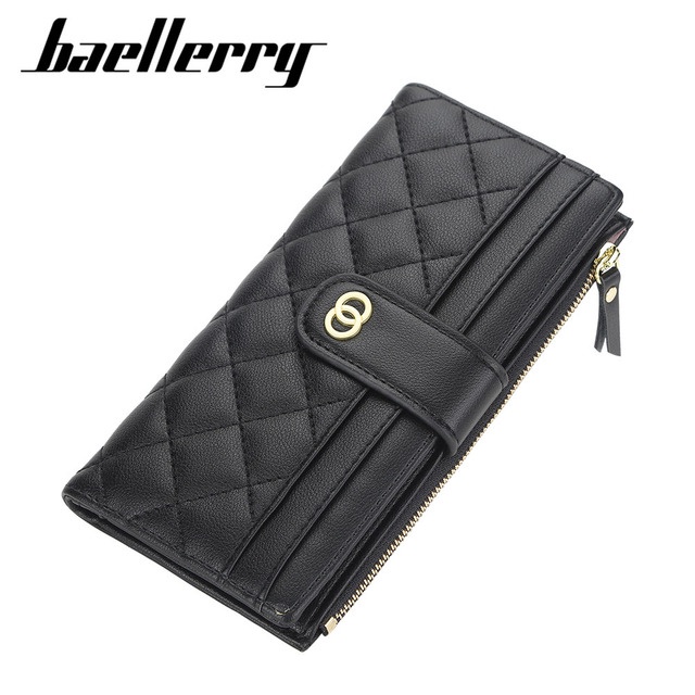 Baellerry DOMPET PANJANG LIPAT KARTU CARD HOLDER KULIT IMPORT BLY045