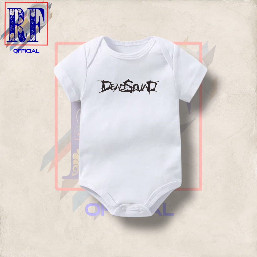 Kaos baju bayi band DEADSQUAD feat STARGAZERS jumper baby kids kaus distro logo METAL tee tulisan us