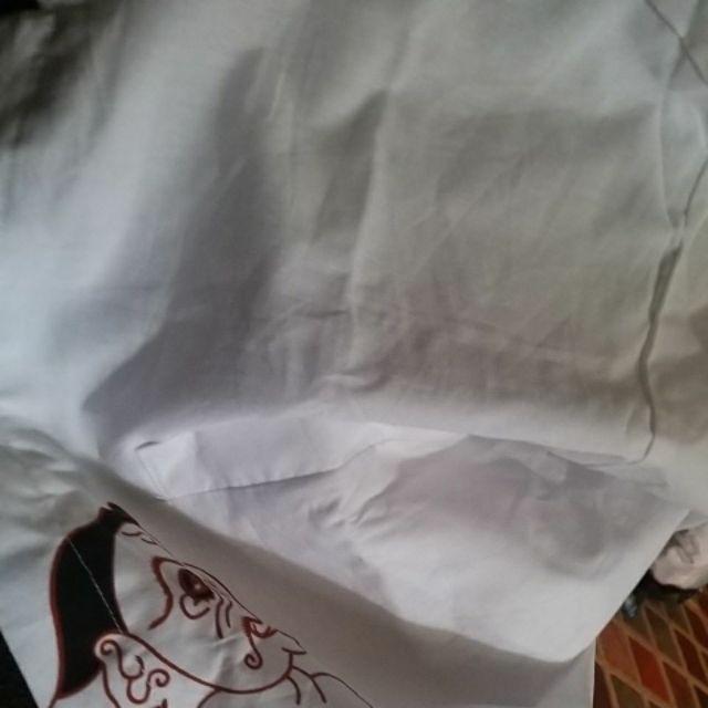 Kemeja Batik Solo Lengan Panjang Eksklusif Bahan Katun Sanforis Semar Putih Lapis Furing Ori Alethea