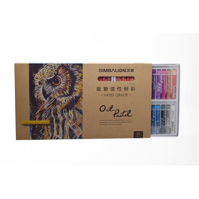 

Simbalion Artist Grade Oil Pastel 48 Color (POP-48)