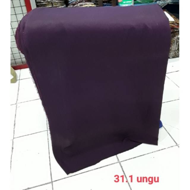 31.1 ungu kain woolpeach premium polos lembut halus