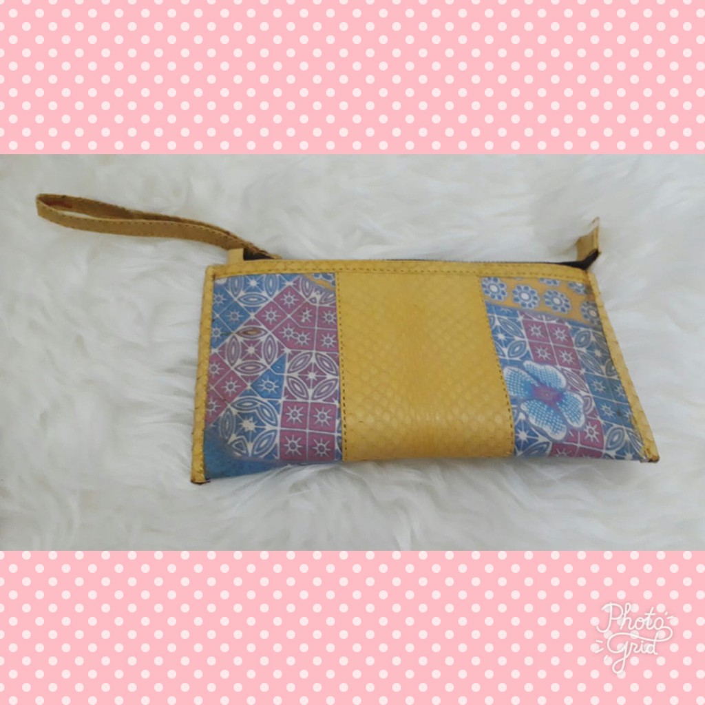 Dompet Wanita Kulit Ular Cobra Asli Handmade
