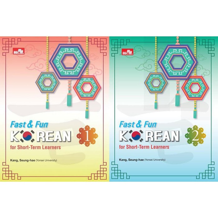 Jual Buku Paket Pelajaran Bahasa Korea Fast Fun Korean Bonus Cd