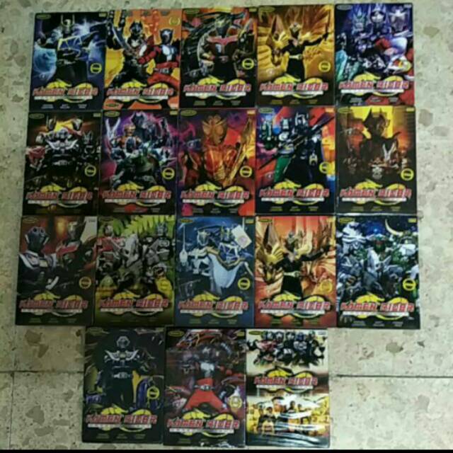 all original VCD Kamen Rider Super Fleet Sazer The Justiriser