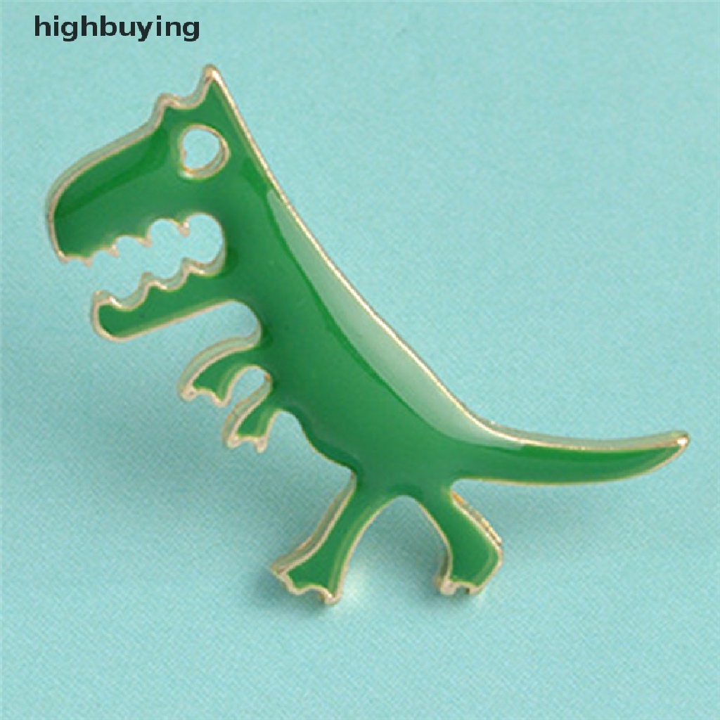 Hbid Bros Pin Kerah Motif Kartun Dinosaurus Untuk Wanita