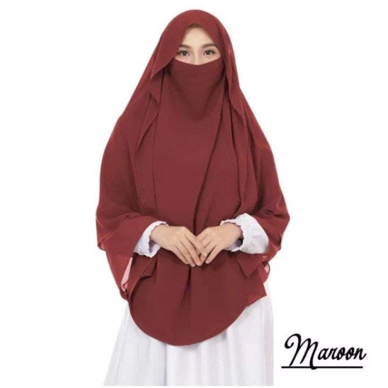 HIJAB INSTANT KHIMAR NIQAB- YAMAN