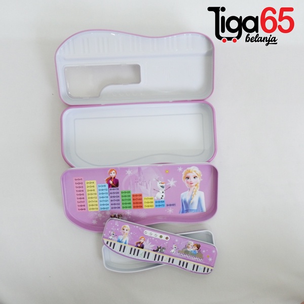 365 PENCIL CASE #40796 Tempat Pensil / Pouch Penyimpanan Besar / Pencil Case Magnet