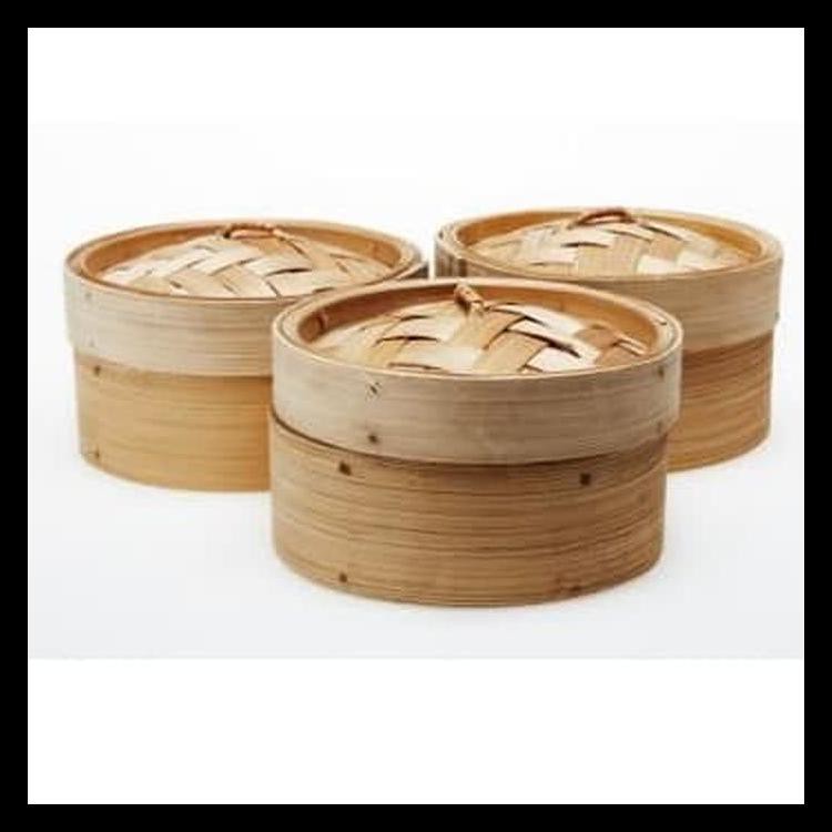 Hot Sale Steamer Dimsum Bamboo Basket / Klakatan-Kukusan Bambu Uk Ø24 X