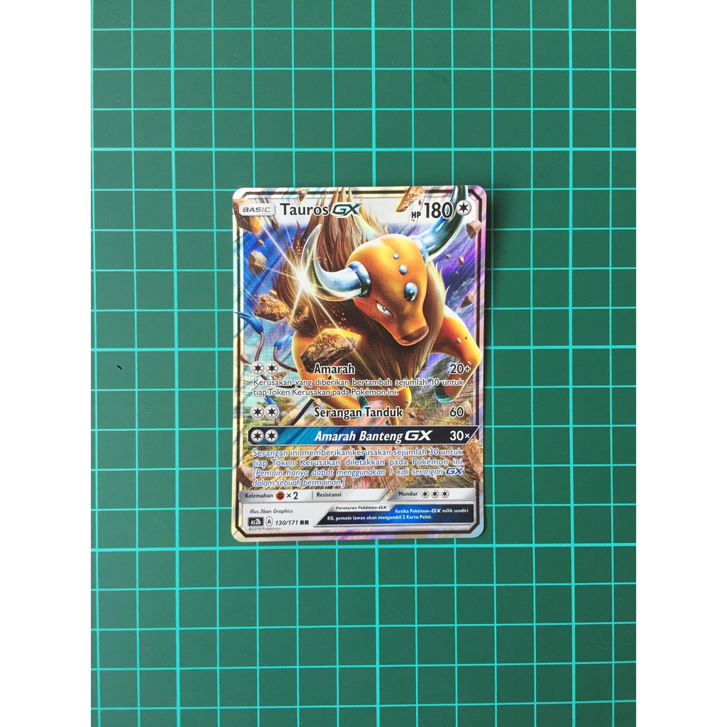Tauros GX RR Kartu Pokemon TCG Indonesia