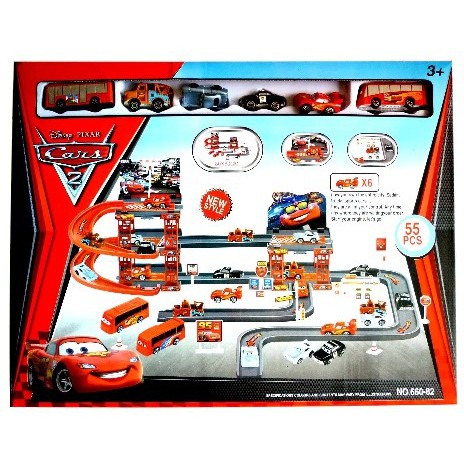 Toys4Us - Mainan Park Cars Jumbo (3 tingkat)