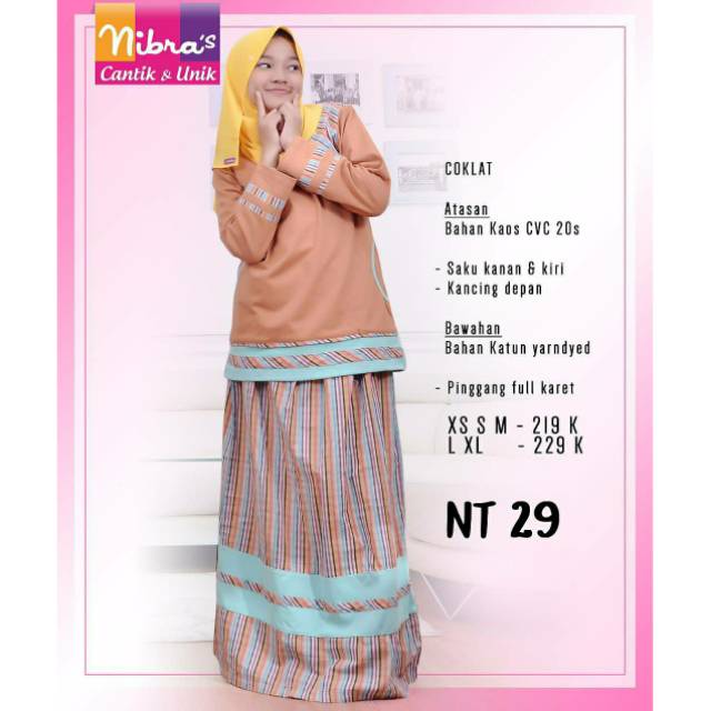 Setelan Nibras Teen  NT 29