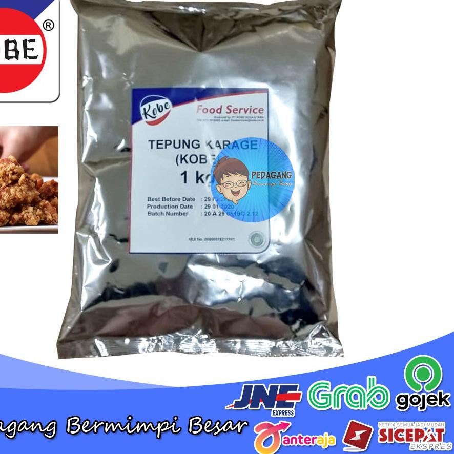 

New! Kobe Tepung Karage 1Kg Tepung Karaage | Tepung Kaarage .