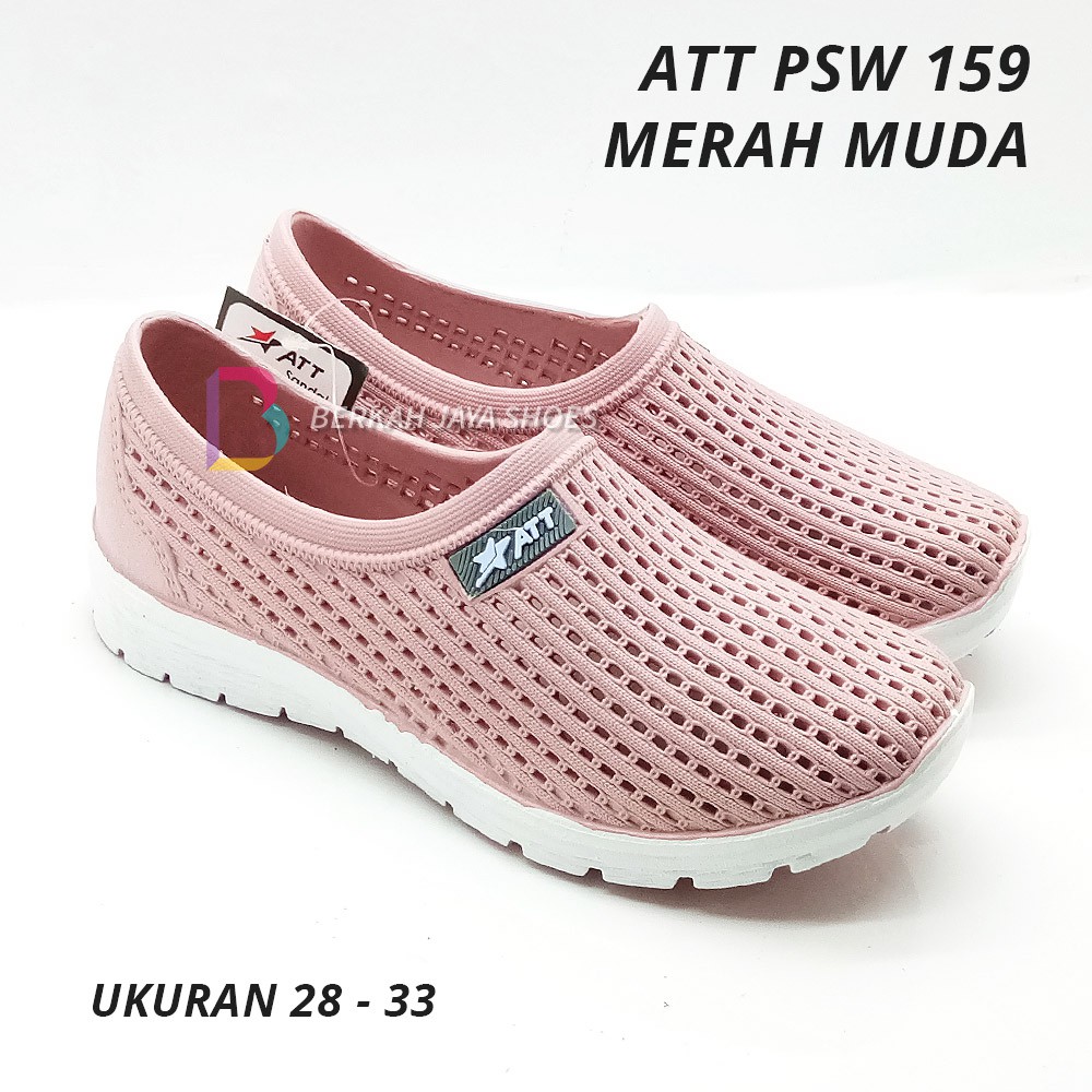 Sepatu Anak / Sepatu Karet Anak / Sepatu Slip On Karet Anak ATT PSW - PSO 159 / Anti Air &amp; Anti Slip