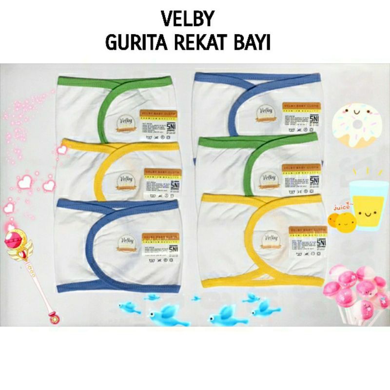 Velby-Gurita Perekat Bayi (3pcs)