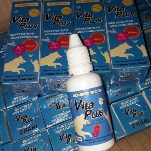 Vitamin Kucing Anjing Sakit Lemas Tidak Nafsu Makan / VitaPlus