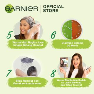 Garnier Color Natural Express Coklat Gelap  3 Pcs 