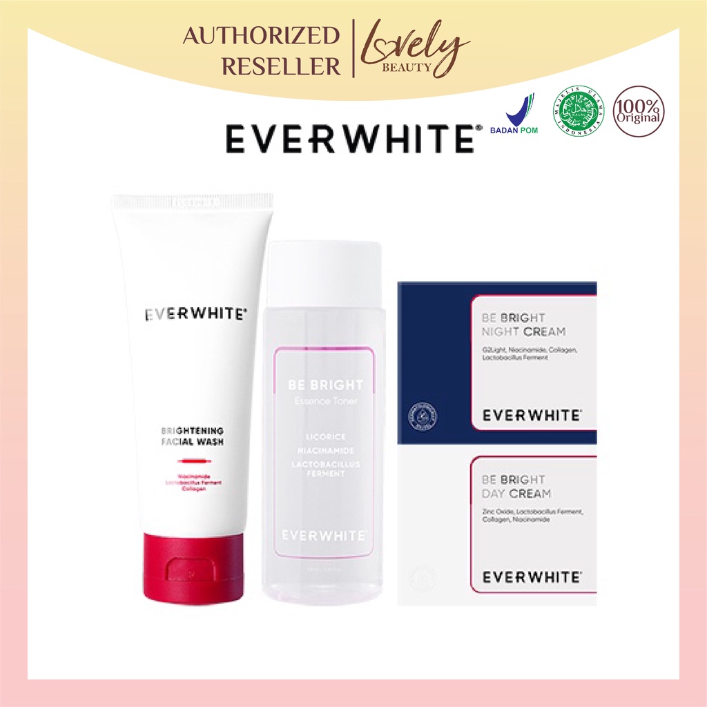 LOVELY BEAUTY EVERWHITE SERIES I AXILLARY I CLAY MASK I CICA MULTIACTION NIACINAMIDE BRIGHT SERUM I 