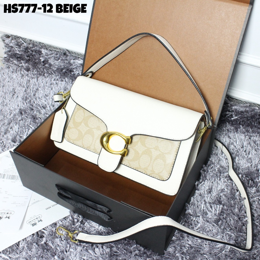 CO@CH T@bby Shouelder Bag 777-12 (FreeBubble Wrap+DalamSuedee+Emboss)