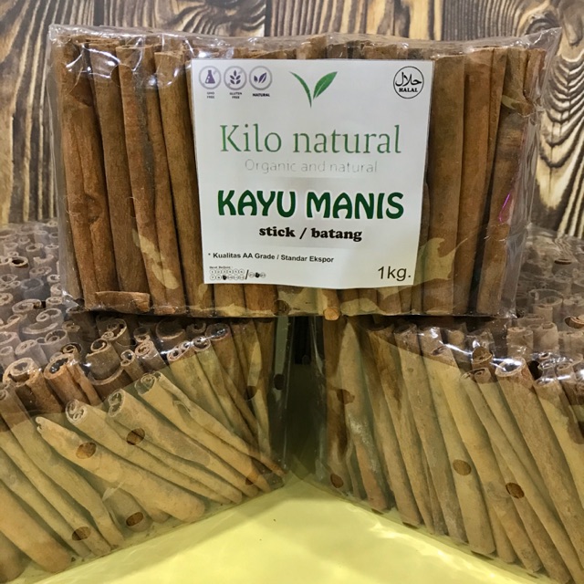 

KAYU MANIS BATANG 1kg / CINNAMON STICK GRADE AA 1KG