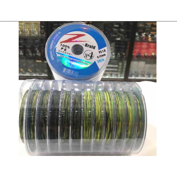 Senar PE Utecate Z-braid x4-Army