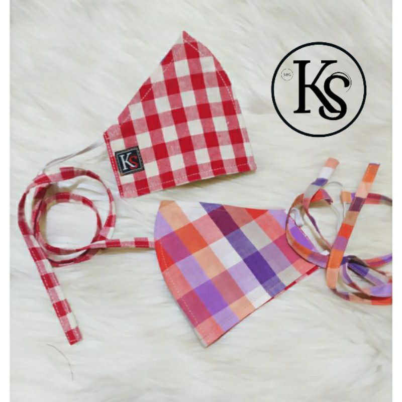 MASKER  POLOS &amp; MOTIF KS 3 PLY || KS