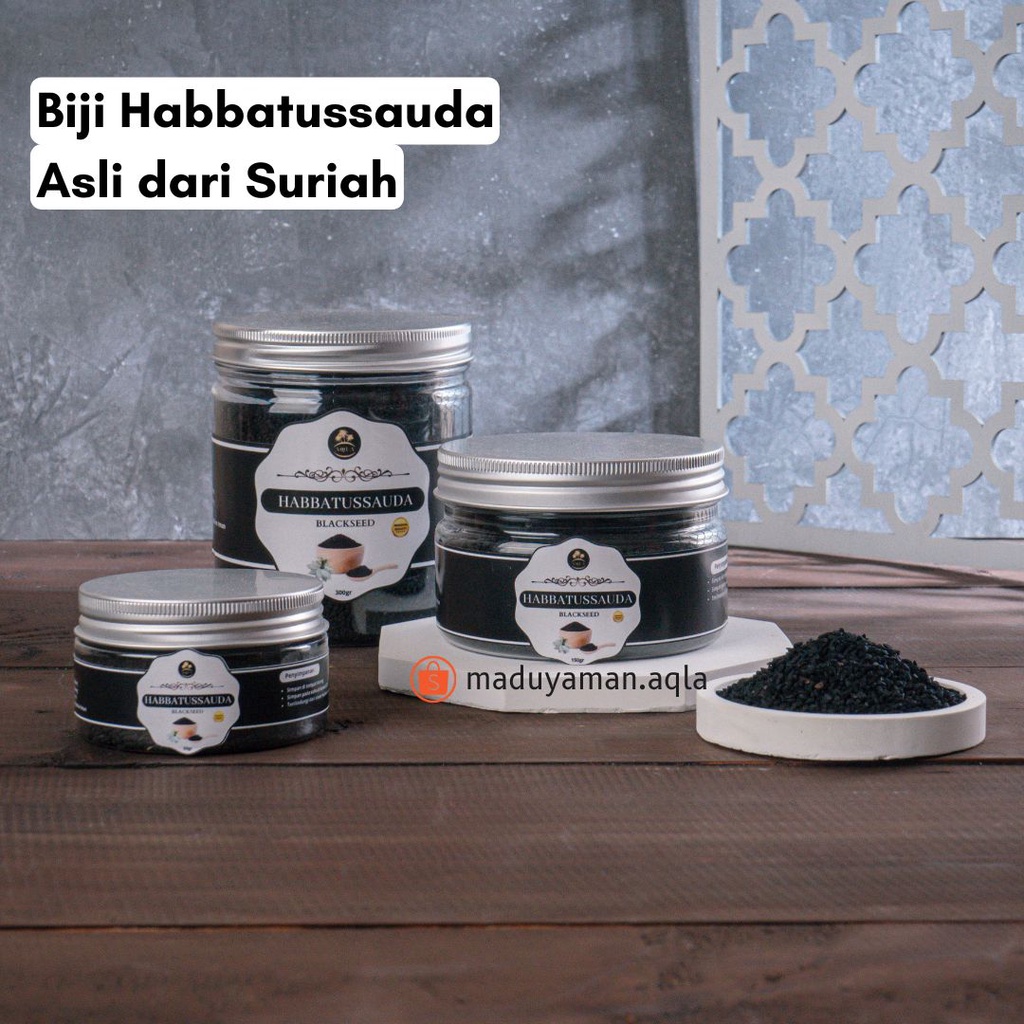

Biji Habbatussauda Asli Suriah Biji Jintan Hitam Habatusauda Blackseed Herbal Alami