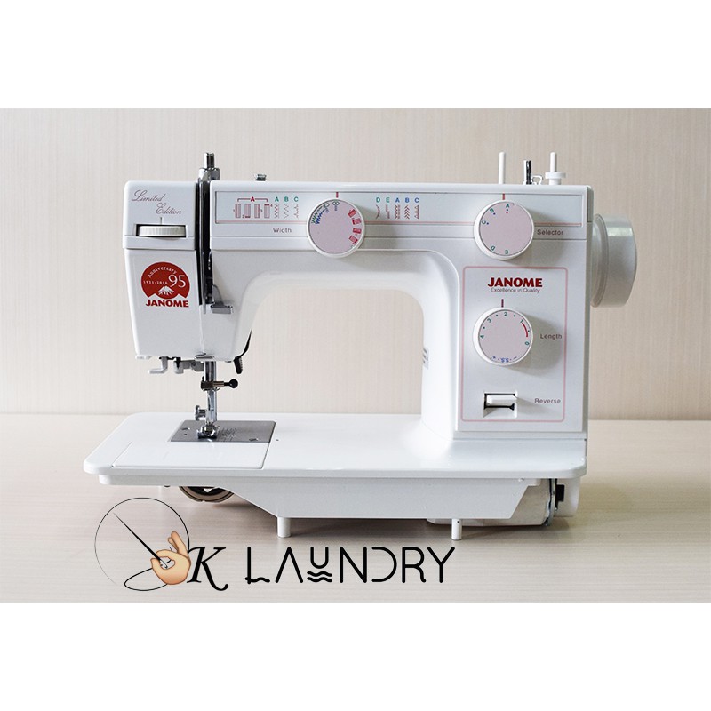 Mesin Jahit JANOME NS7210 / NS-7210 Semi Portable Body Besi