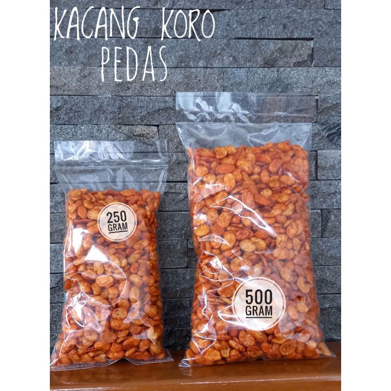 

Kacang Koro Kupas PEDAS balado