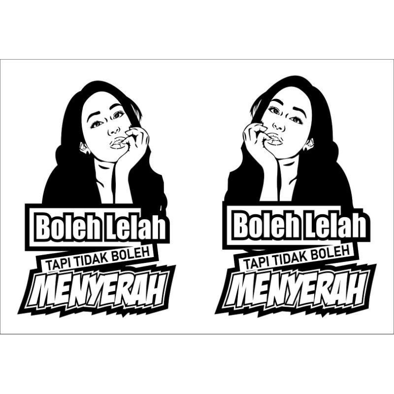 PROMO CUTTING STICKER MOBIL STIKER KATA KATA LUCU TRUCK PICK UP GRAND MAX L300