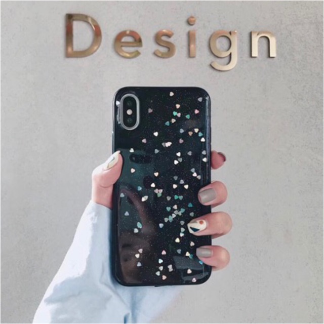 Glitter Love iPhone Oppo Vivo Xiaomi Samsung Realme  A50s m30s m30 A31 12 Redmi note 5 6 7 8 9 pro