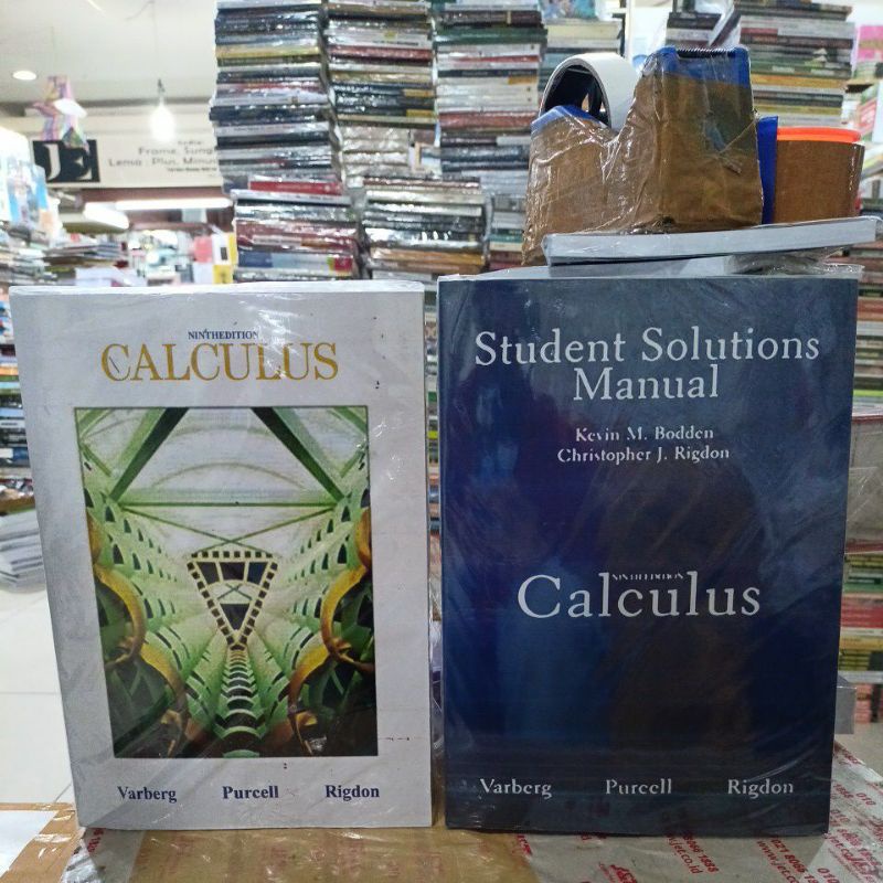 CALCULUS NINTH EDITION & STUDENT SOLUTIONS MANUAL  CALCULUS NINTH EDITION VARBERG-PURCELL