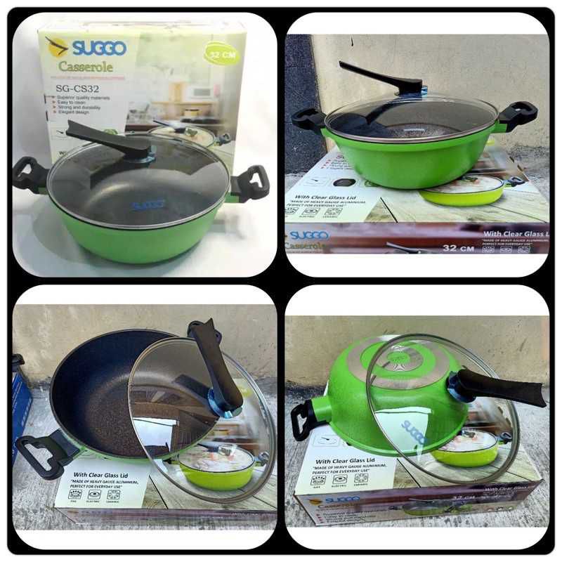 WOK PAN SUGGO CASSEROLE 32CM