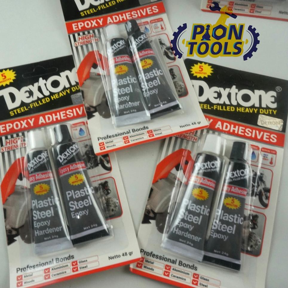 

Mall Dextone Lem Besi 48gr / Lem baja / Lem kayu / Lem keramik / Lem kaca / Lem logam