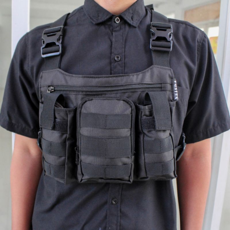 tas dada chest rig chest bag premium